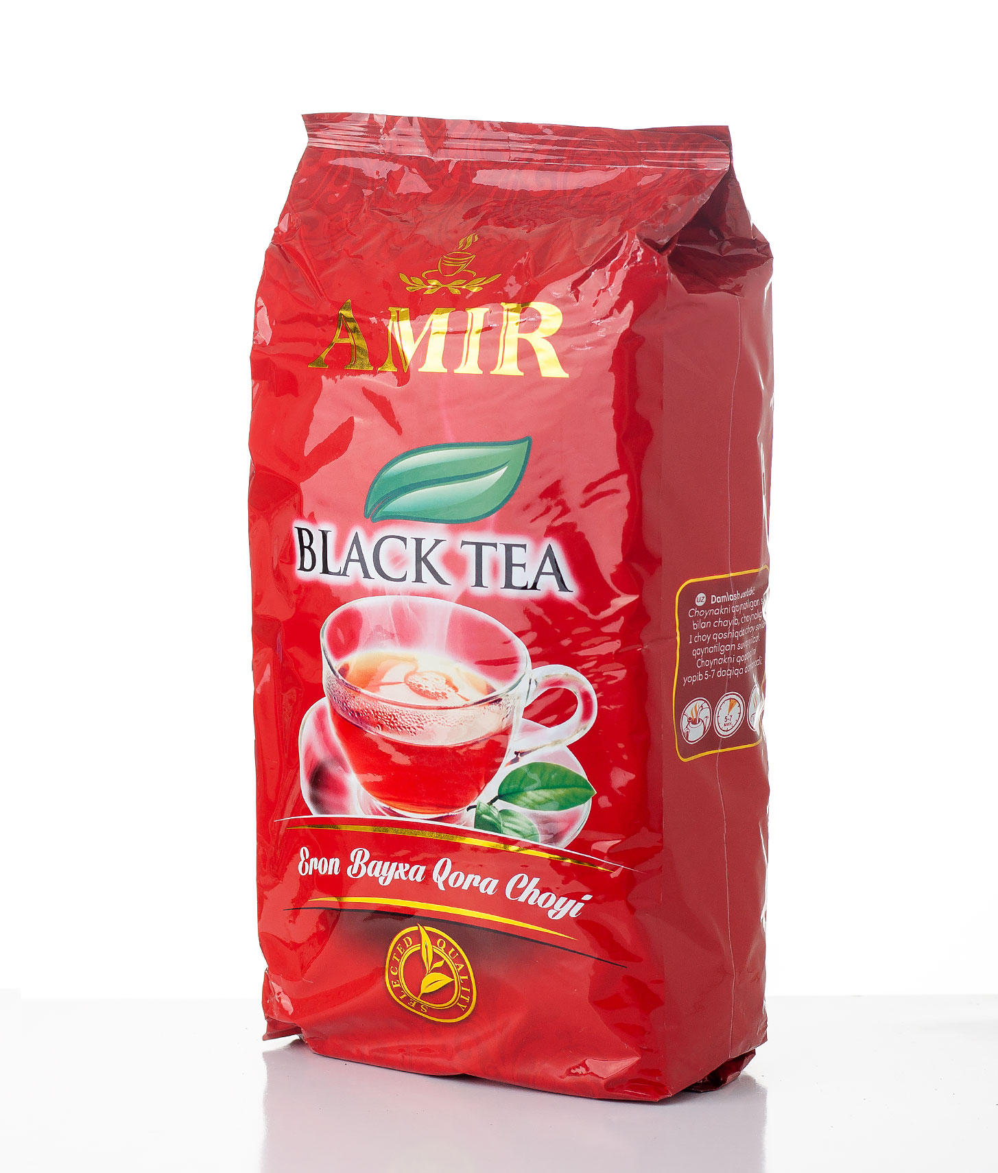 Чай черный Amirtea Иран  мягкая упаковка, 1кг