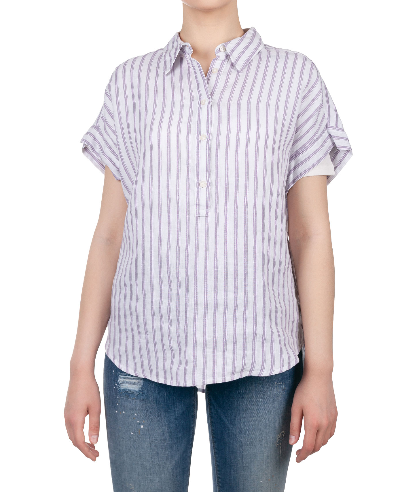 Льняная блузка  Ralph Lauren