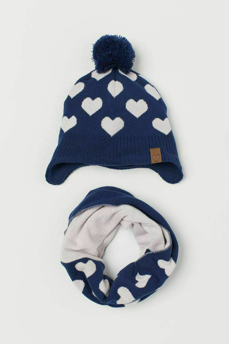 Комплект шапка+шарф H&M
