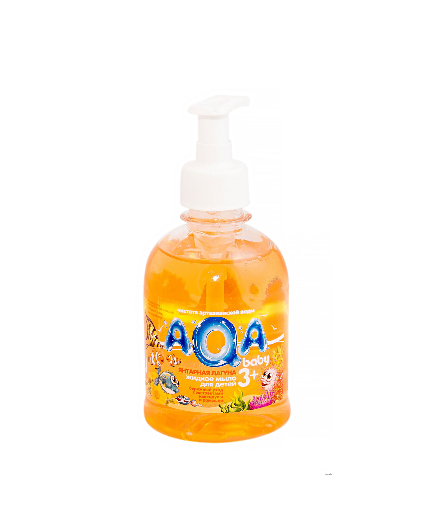 Жидкое мыло для детей Янтарная Лагуна AQA baby, 300 мл