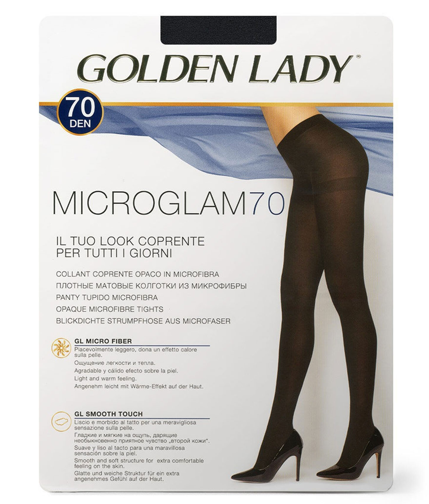 Колготки Golden Lady MicroGlam, 70 ден