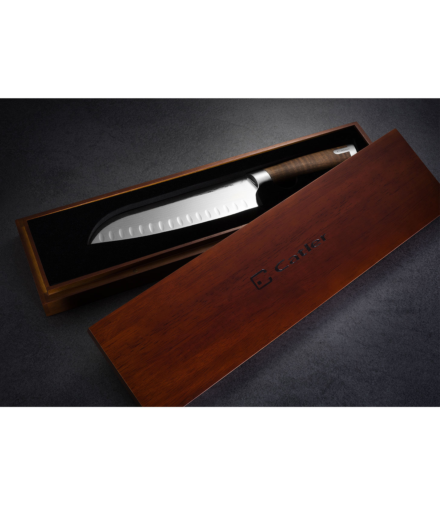 Японский нож Santoku Catler
