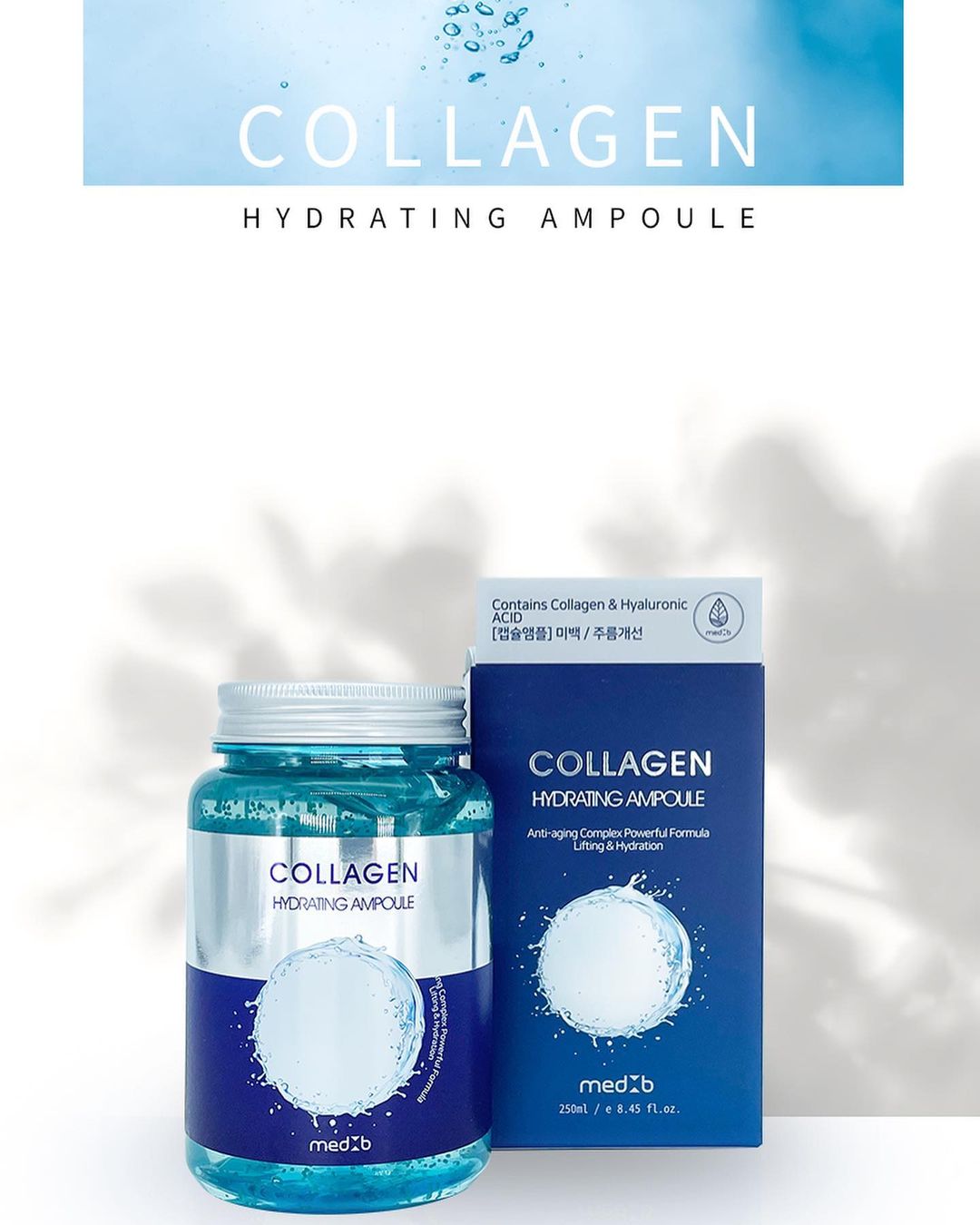 Капсульная Ампула с коллагеном Med B Collagen Hydrating Ampoule, 250 мл