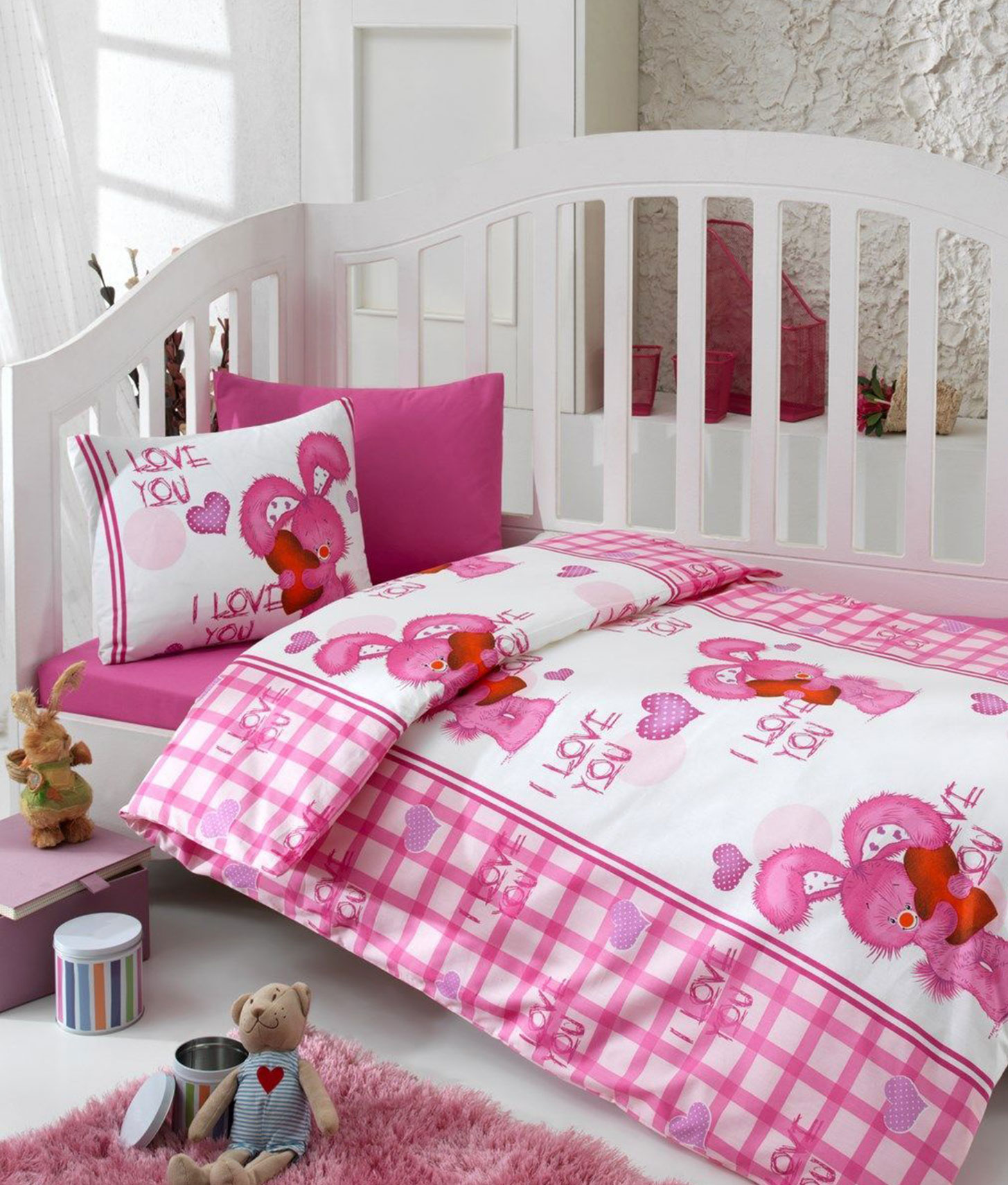 Комплект детского постельного белья Cotton Box + подушка 100х150, 120х150, 35х45 + подушка