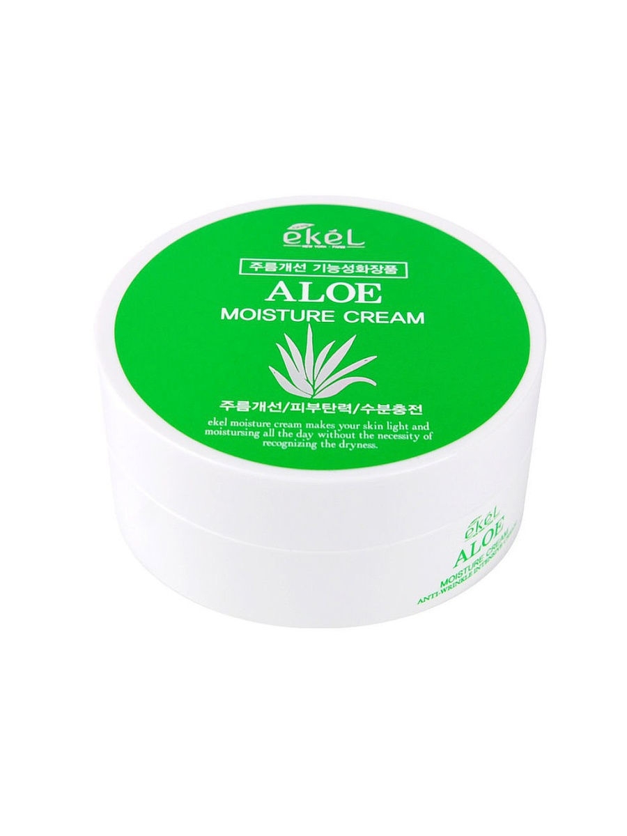 Увлажняющий крем для лица с экстрактом алоэ Ekel Aloe Moisture Cream, 100g
