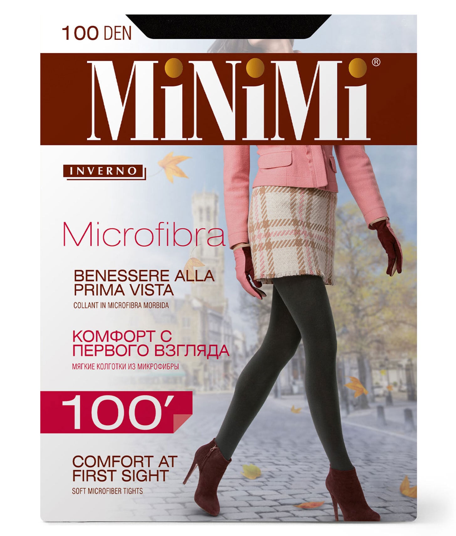 Колготки MiNiMi MICROFIBRA,100 ден