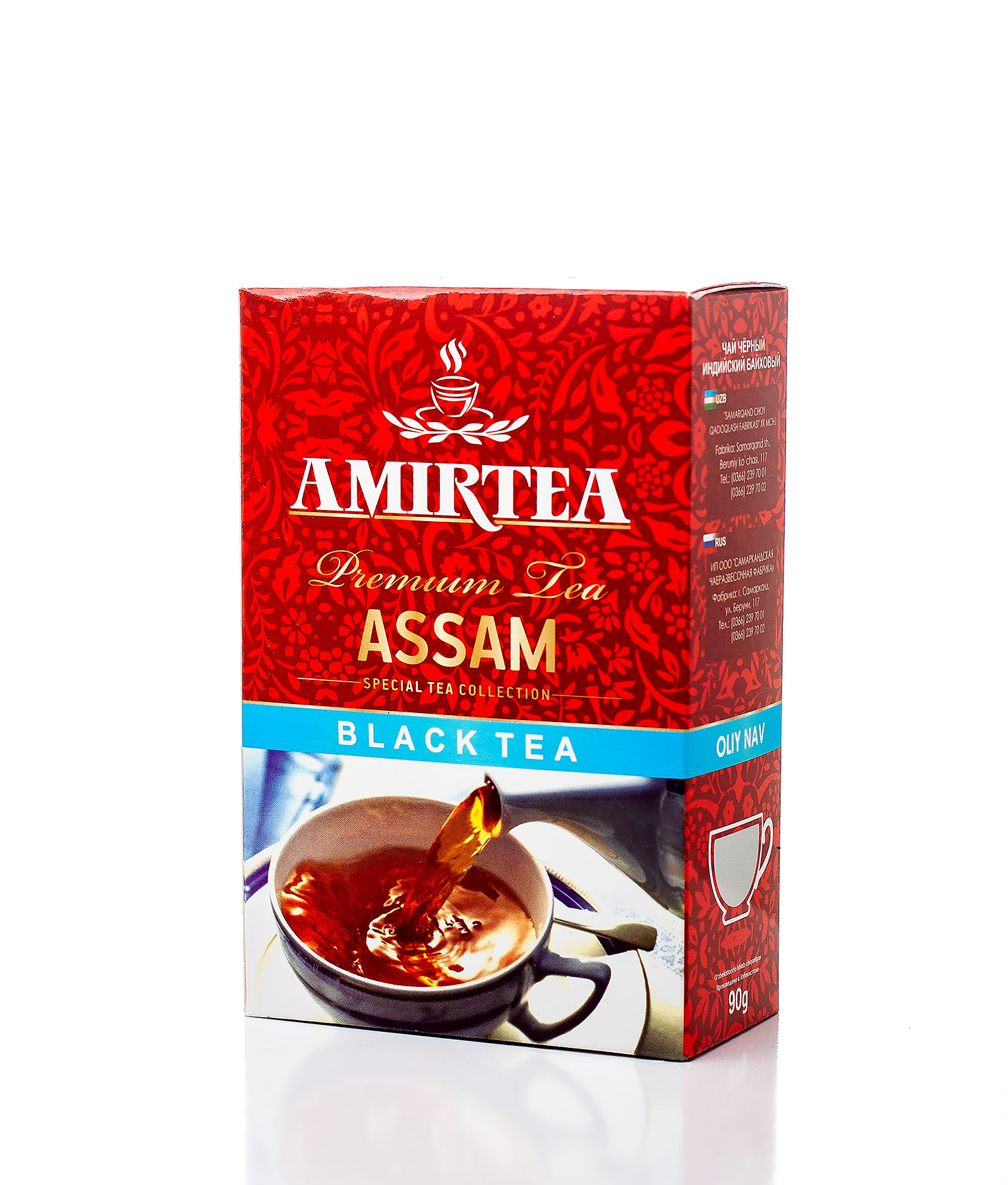 Чай черный Индия Assam Amirtea 90 г