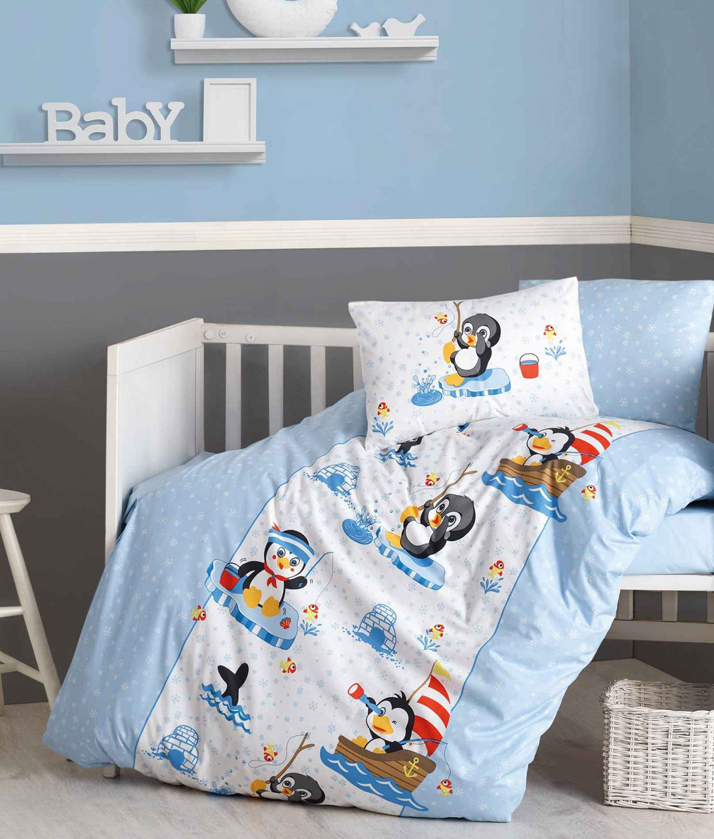 Комплект детского постельного белья Cotton Box 100х150, 120х150, 35х45 + подушка