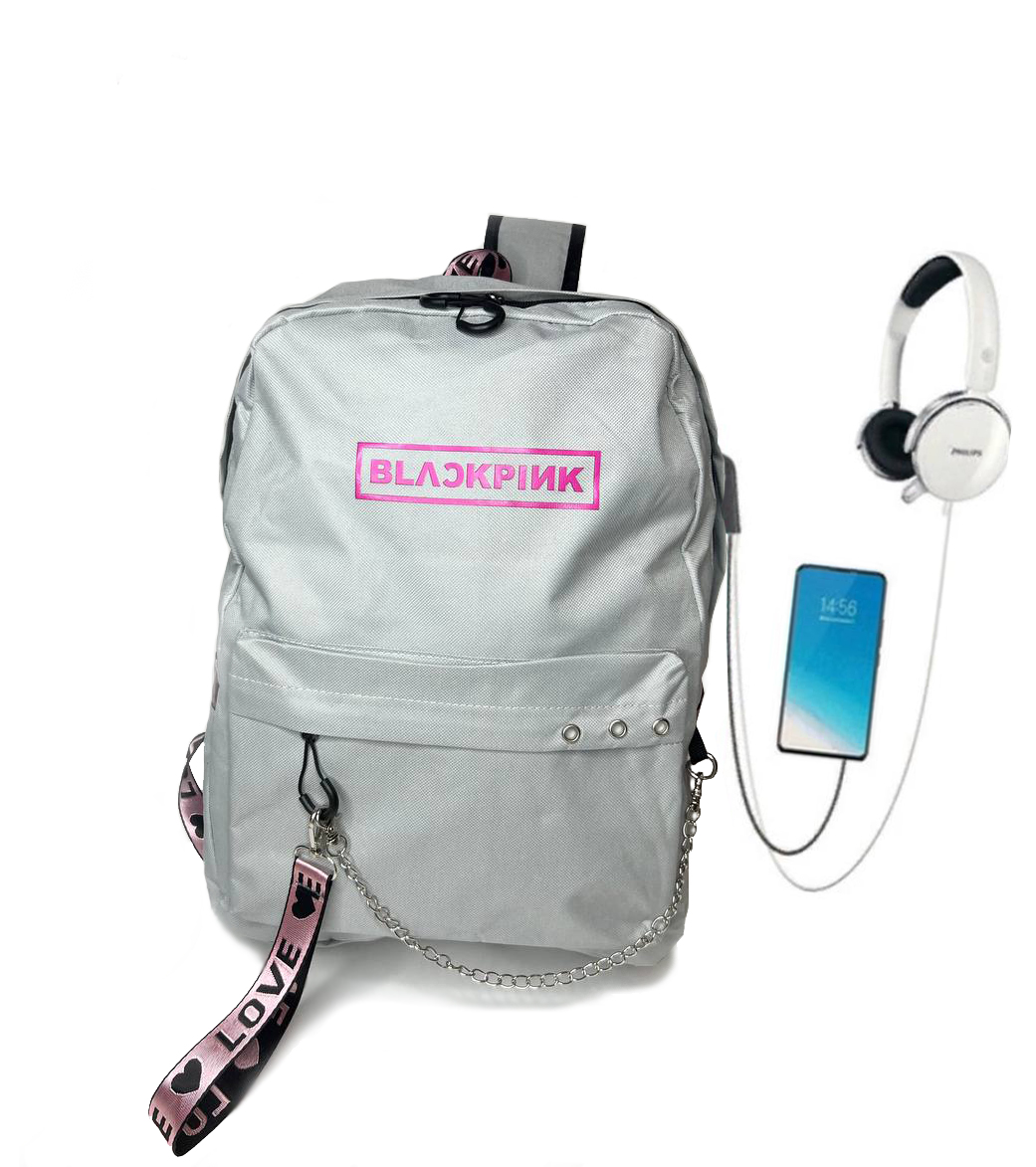 Рюкзак BLACKPINK с USB и AUX