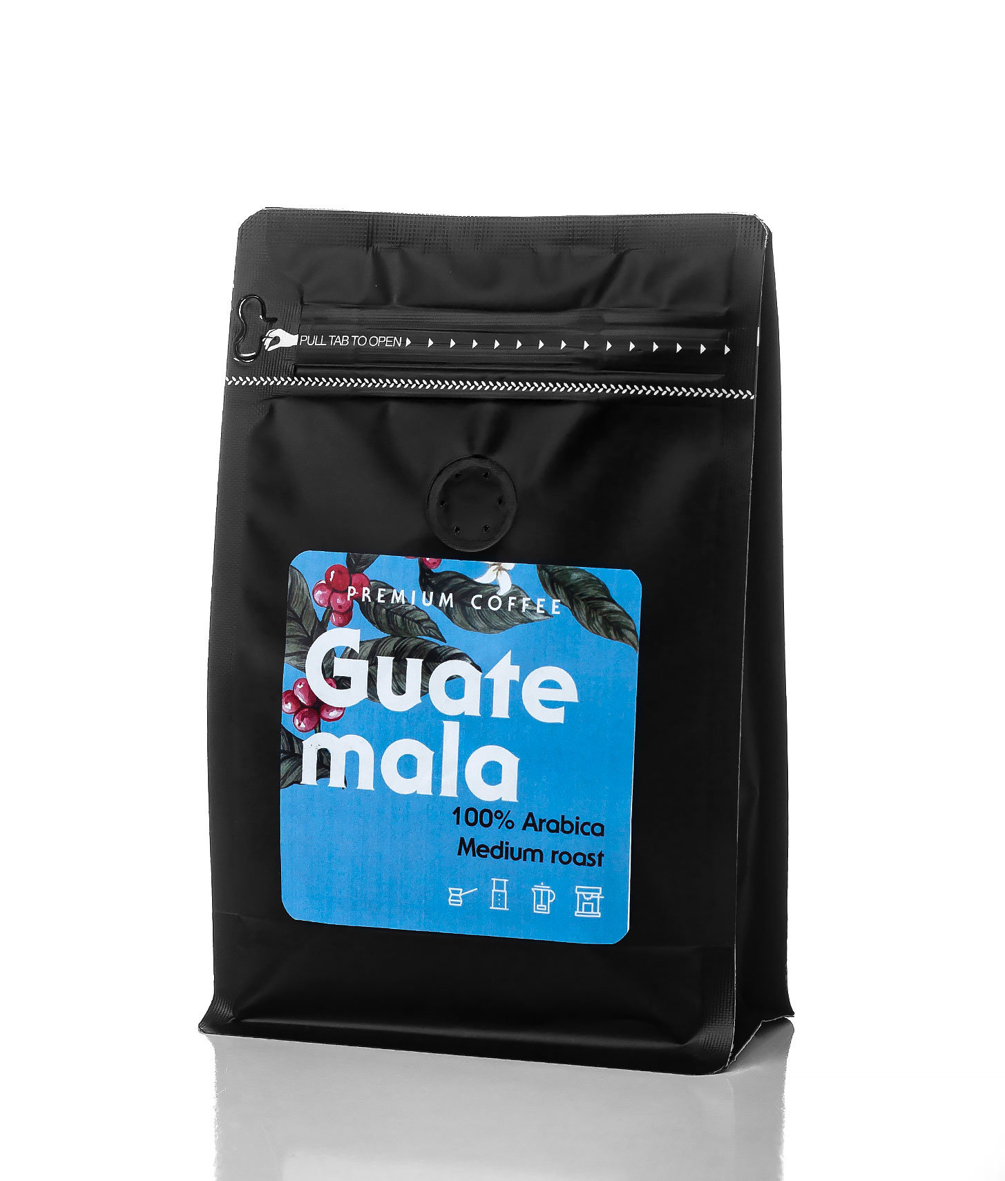 Кофе натуральный в зернах Guatemala, 250 гр