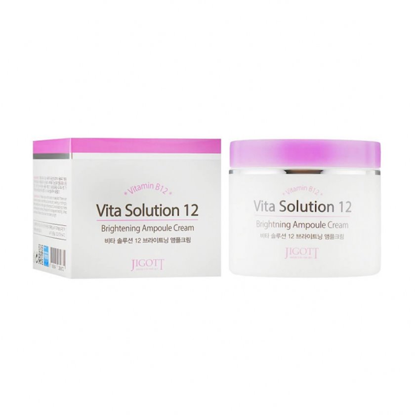Ампульный крем для улучшения цвета лица JIGOTT Vita Solution 12 Brightening Ampoule Cream