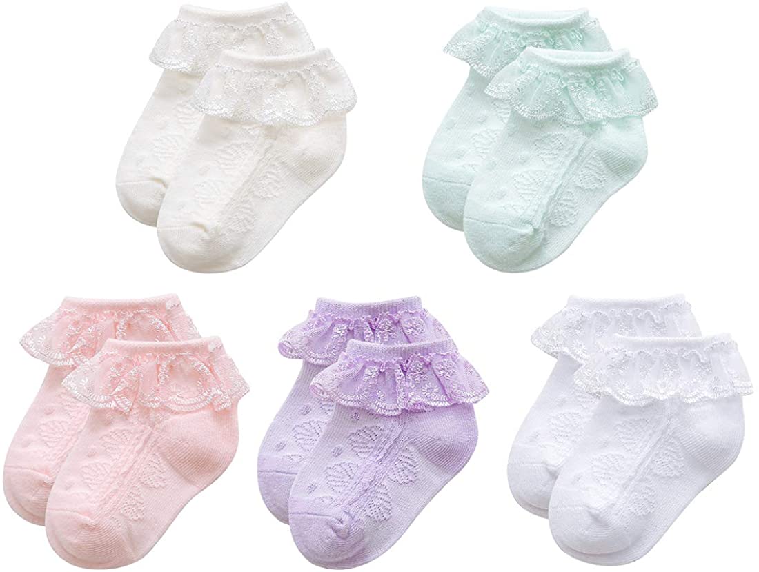 Комплект носочков для новорожденных (5 шт)