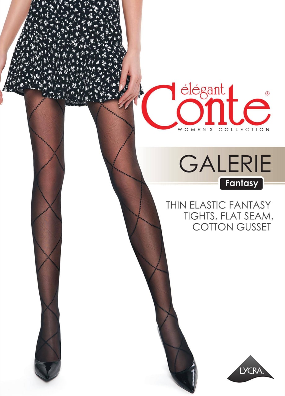 CONTE GALERIE Колготки с имитацией шнуровки